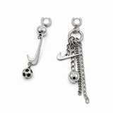Chain Goal Earrings