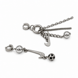 Chain Goal Earrings