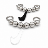 Pearl Swoosh Links