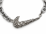 Swoosh Liquid Texture Necklace