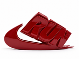 Run Hair Clip Red