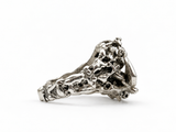 SWOOSH CAVE RING