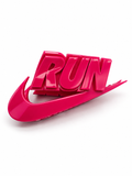 Run Hair Clip Pink