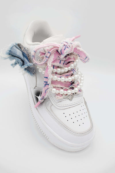 Sneaker Pearl Strap (Combinado) Platinado