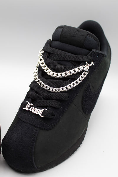 Sneaker Chain Platinada 2 niveles