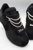 Sneaker Chain Platinada 3 niveles