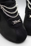 Sneaker Chain Platinada 3 niveles