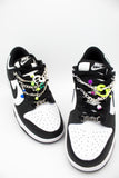 Sneaker Chain Piercing Platinada 2 niveles