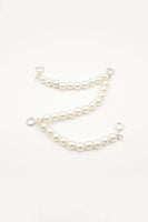 Sneaker Pearl Strap (8 mm) Platinado